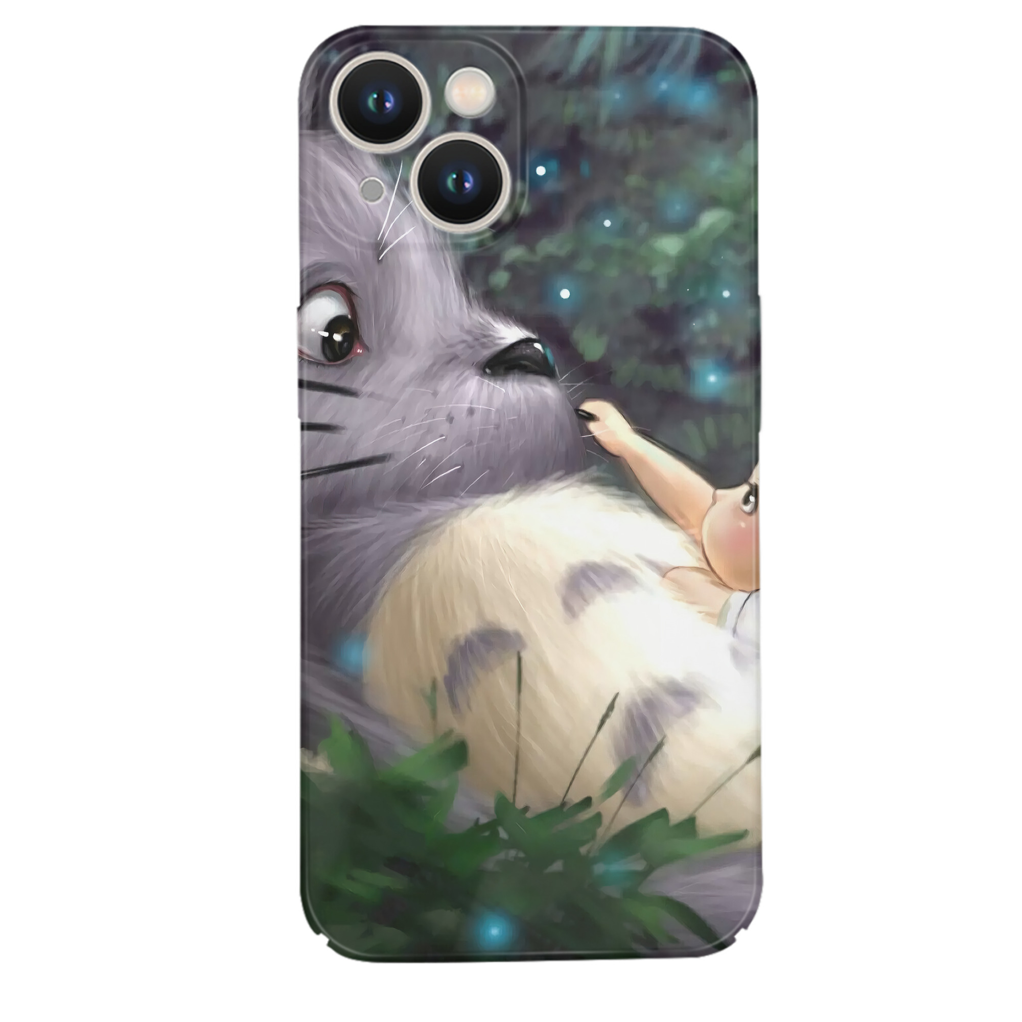 （画像用） となりのトトロ 草壁メイ 草壁サツキ My Neighbor Totoro Satsuki Kusakabe Mei Kusakabe 【iPhone 14シリーズ対応】ハードケース